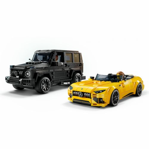 Kocke Lego Speed Champions: Mercedes-AMG G 63 in Mercedes-AMG SL 63 (76924)