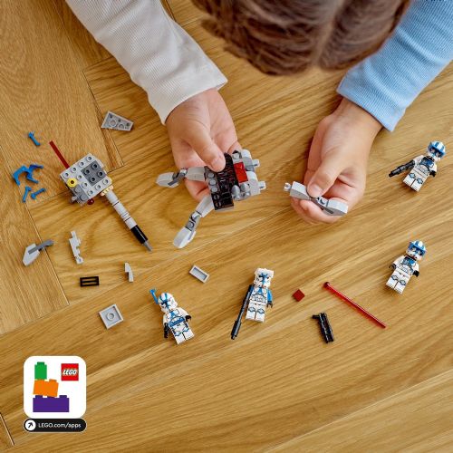 Kocke Lego® Star Wars™: Bojni paket klonskih bojevnikov 501. enote™ (75345) 94132993
