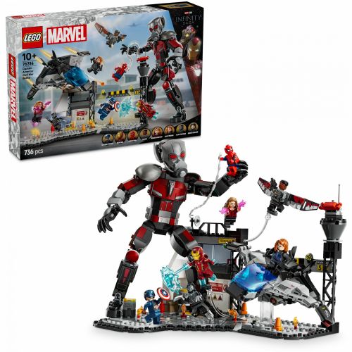 Kocke Lego Super Heroes Marvel: Stotnik Amerika: Državljanjska vojna 76314