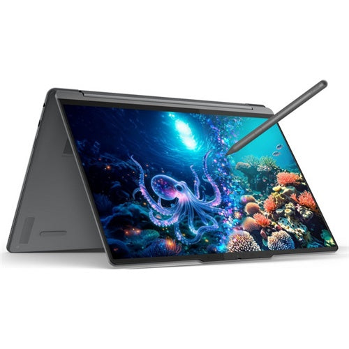 Prenosnik Lenovo Yoga 9 2-in-1 Aura Edition Intel Ultra 7-258V/32GB/SSD 1TB NVMe/35,56 cm (14") 2.8K OLED MT 120Hz/UMA/Win11Home, Cosmic Blue (83LC001ESC)