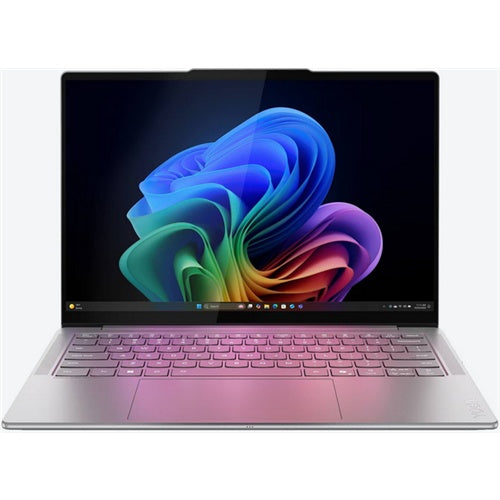 Prenosnik Lenovo Yoga Slim 7 Aura Edition Intel Ultra 7-258V/32GB/SSD 1TB NVMe/35,56 cm (14") 2.8K OLED 120Hz/UMA/Win11Home, Luna Grey (83JX001WSC)