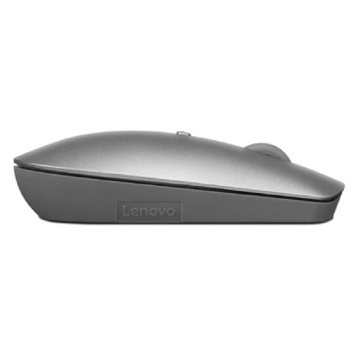 Brezžična optična miška Lenovo 600 Bluetooth Silent Mouse, Bluetooth 5.0, tiho delovanje, sive barve