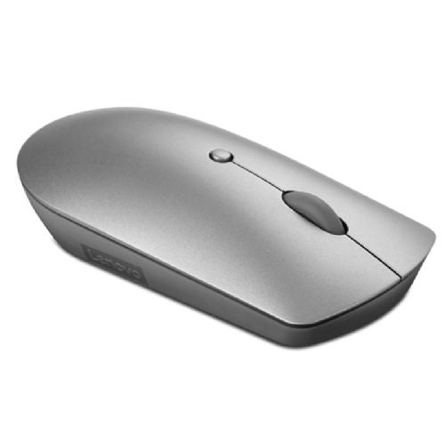 Brezžična optična miška Lenovo 600 Bluetooth Silent Mouse, Bluetooth 5.0, tiho delovanje, sive barve