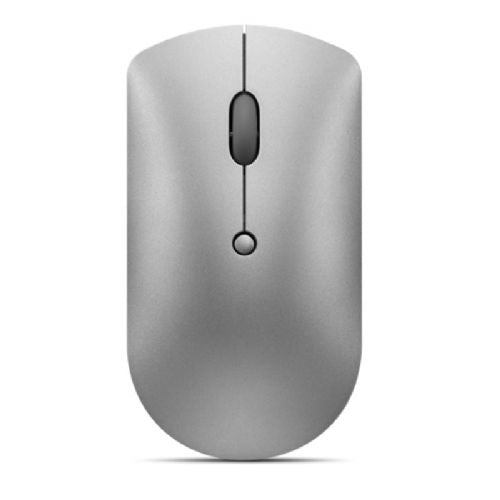 Brezžična optična miška Lenovo 600 Bluetooth Silent Mouse, Bluetooth 5.0, tiho delovanje, sive barve