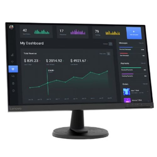 Monitor LENOVO D24-40 60,5cm (23,8") FHD VA LED LCD HDMI/VGA