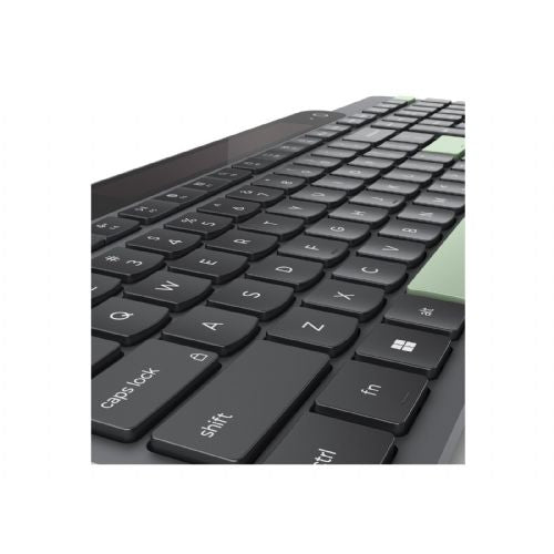 Tipkovnica Lenovo Samopolnilna Bluetooth 5.1 slovenskega tipa, črna, 109 tipk, ergonomična nastavitev, 3 leta garancije