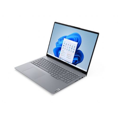 Prenosnik Lenovo ThinkBook 16 G8 Intel Ultra 5-225U/16GB/SSD 512GB NVMe/40,6 cm (16") WUXGA/UMA/Win11Pro, Arctic Grey (21SK0076SC)