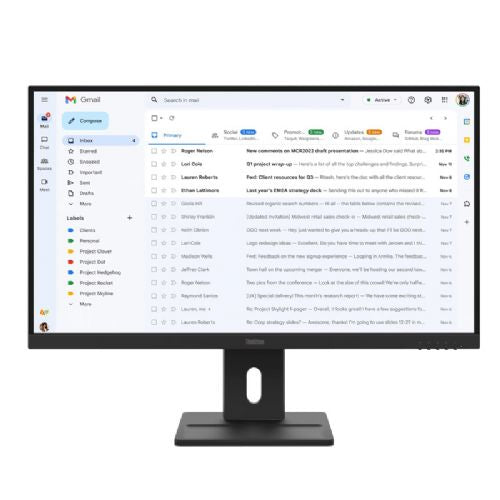 Monitor Lenovo ThinkVision E27-40 27" FHD IPS 100Hz HDR10 zvočniki