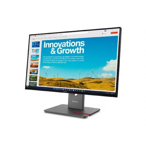 Monitor Lenovo ThinkVision P24QD-40 23.8'' QHD IPS 120Hz USB-C 140W Daisy Chain KVM