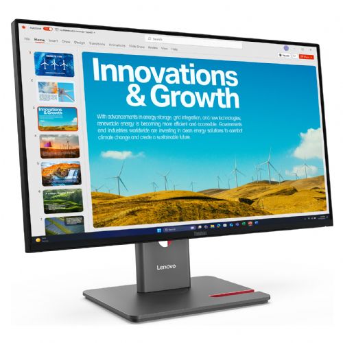 Monitor Lenovo ThinkVision P24QD-40 23,8" QHD IPS 120Hz USB-C HDMI DP HDR10