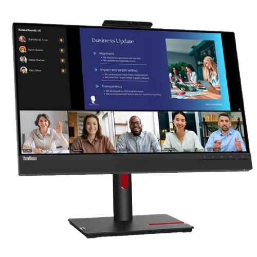 Monitor LENOVO ThinkVision T24v-30 60,45cm (23,8") FHD IPS 75Hz DP/HDMI/VGA zvočniki