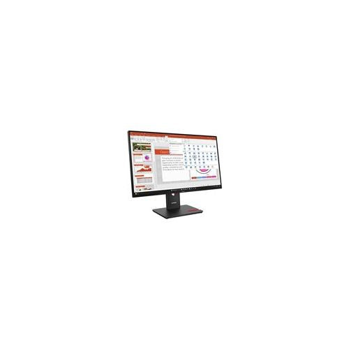 Monitor Lenovo ThinkVision T27-40 68,58 cm (27"), IPS 16:9 1920x1080 (FHD), 100MHz 250cd/m2 1500:1 4ms 1xHDMI 1.4 1xDP 1.2 1xVGA USB-HUB 99 sRGB 3y