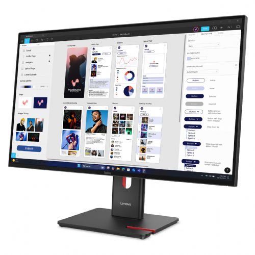 Monitor Lenovo ThinkVision T32UD-40 31,5" IPS 4K UHD HDR10 USB-C Docking