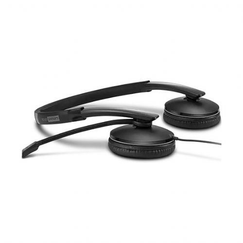 Slušalke Lenovo ANC Gen 2 UC žične, USB-C, naglavni trak, binauralne, vgrajen mikrofon z odpravljanjem šumov