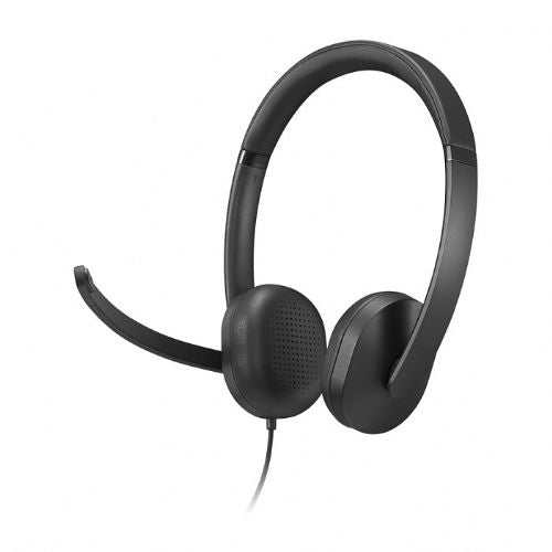 Lenovo 5000 Teams Headset, wired, USB-C, binaural, noise-canceling microphone, Teams button