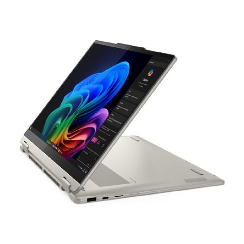 Prenosnik Lenovo Yoga 7 2-in-1 AMD Ryzen AI 5-340/24GB/SSD 1TB NVMe/35,56 cm (14") OLED WUXGA Touch/UMA/Win11Home, Seashell (83JR0024SC)
