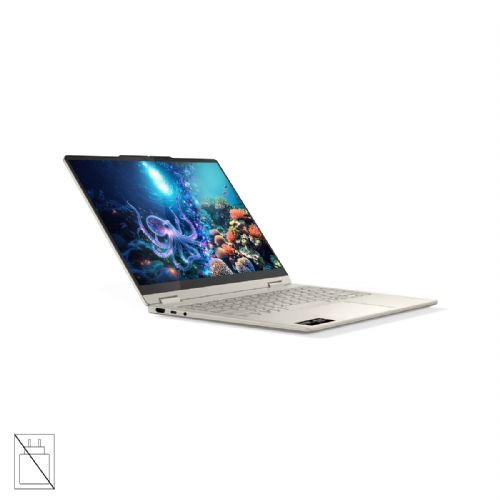 Prenosnik LENOVO Yoga 7 2-v-1 AMD Ryzen AI 7 350, 14'' WUXGA OLED zaslonom (MT), 32 GB RAM, 1 TB SSD, integrirano grafiko (UMA), Windows 11 Home, barva Seashell, 3-letna garancija, brez napajalnika