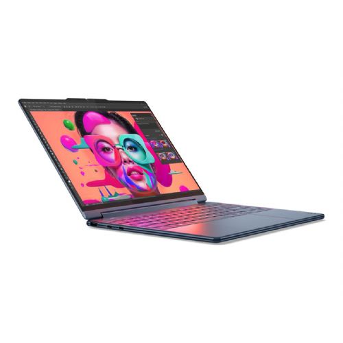 Prenosnik Lenovo Yoga 9 2-in-1 Aura Edition Intel Ultra 7-258V/32GB/SSD 1TB NVMe/35,56 cm (14") 2.8K OLED MT 120Hz/UMA/Win11Home, Cosmic Blue (83LC001ESC)