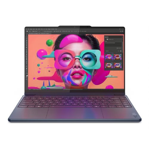 Prenosnik Lenovo Yoga 9 2-in-1 Aura Edition Intel Ultra 7-258V/32GB/SSD 1TB NVMe/35,56 cm (14") 2.8K OLED MT 120Hz/UMA/Win11Home, Cosmic Blue (83LC001ESC)