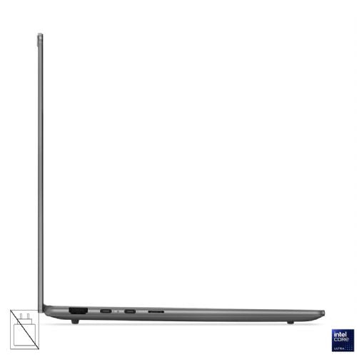 Prenosnik LENOVO Yoga Slim 7 Aura Edition, Intel Core Ultra 7 258V, 14-palčni 2.8K WQXGA+ OLED zaslon, multi-touch, 32 GB RAM, 1 TB prostora za shranjevanje, UMA grafika, Windows 11 Home, Luna Grey, 3-letna garancija, brez napajalnika