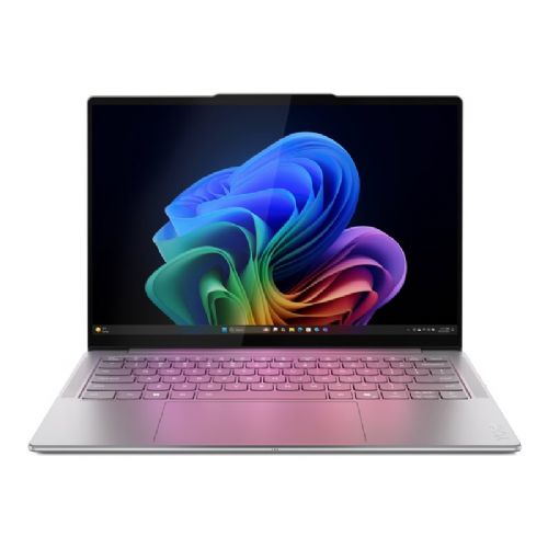 Prenosnik Lenovo Yoga Slim 7 Aura Edition Intel Ultra 7-258V/32GB/SSD 1TB NVMe/35,56 cm (14") 2.8K OLED 120Hz/UMA/Win11Home, Luna Grey (83JX001WSC)