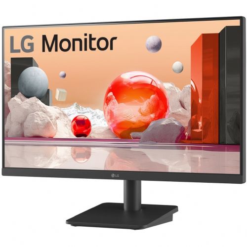 Monitor LG 24BA400-B 60,5 cm (23,8"), 1920x1080 (FHD), IPS, 250cd/m2, DVI DP HDMI USB IPS 16:9 črna