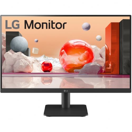 Monitor LG 24BA400-B 60,5 cm (23,8"), 1920x1080 (FHD), IPS, 250cd/m2, DVI DP HDMI USB IPS 16:9 črna