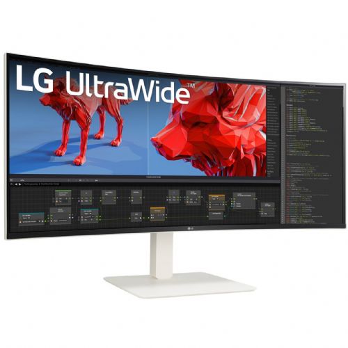 Monitor LG 38BR85QC-W 96,5 cm (38 palcev), ultraširokokotni ukrivljeni HDMI DP USB IPS 21:9