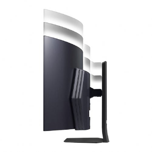 Monitor LG UltraGear 45GS95QX-B, 45" ukrivljen OLED, 240 Hz, QHD 3440x1440, 0,03 ms, HDR True Black 400, G-SYNC/FreeSync