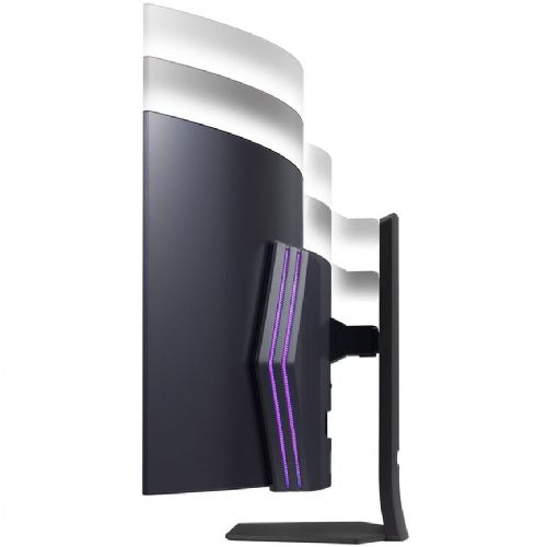 Monitor LG UltraGear 45GS95QX-B, 45" ukrivljen OLED, 240 Hz, QHD 3440x1440, 0,03 ms, HDR True Black 400, G-SYNC/FreeSync