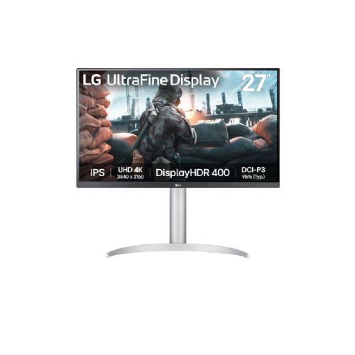 LG monitor 27UP650K-W, 68,40 cm (27"), 3840 x 2160 (HDR 400), IPS, 400 cd/m2, 5 ms