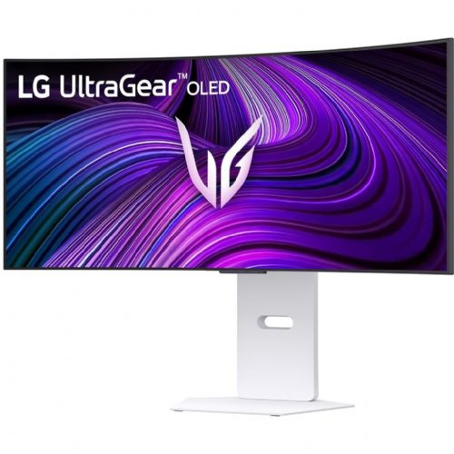 Monitor LG 34GX90SA-W 86,4cm (34") 3440 x 1440, 21:9, OLED, 275cd/m2, 1ms, srebrna