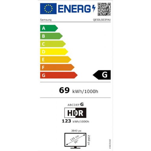 Televizor Samsung 50LS03F 126 cm (50''), 3840 x 2160 (4K UHD), QLED, 50Hz, 20W, z okvirjem QE50LS03FAUXXH