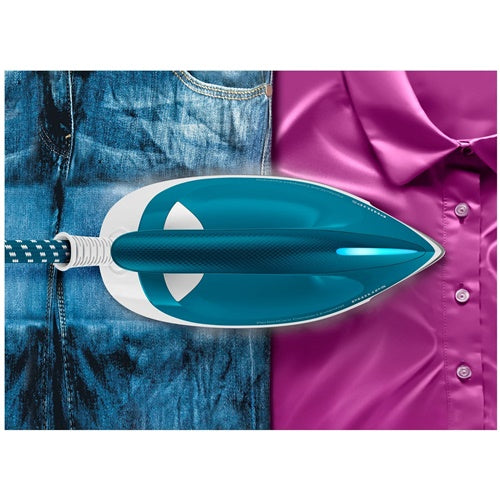 Likalna postaja Philips PerfectCare Compact Essential GC6840/20, 2400 W, 1300 ml, 120 g/min para, dodaten izbruh pare 360 g/min, zeleno-bel