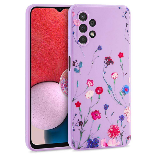 Liquid silicone case Spring for Samsung Galaxy A14 - purple