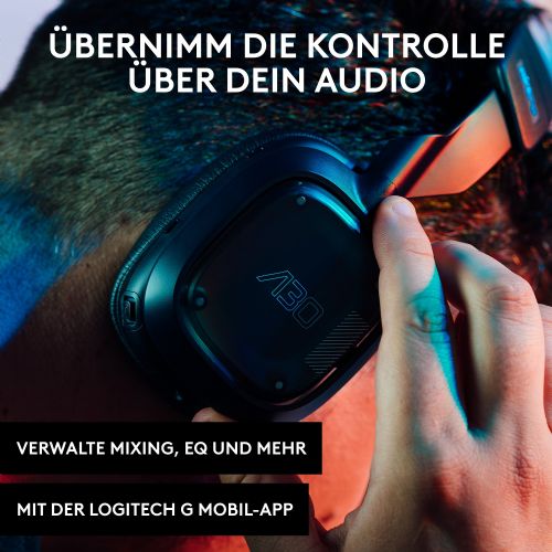 Slušalke Logitech A30 NAVIJA/RDEČA