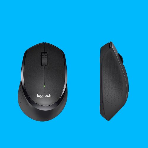 Miška Logitech B330 SILENT PLUS optična črna
