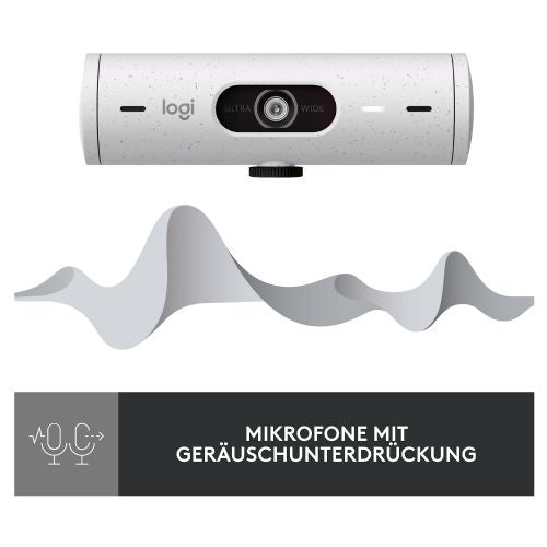 Logitech Brio 500 bela