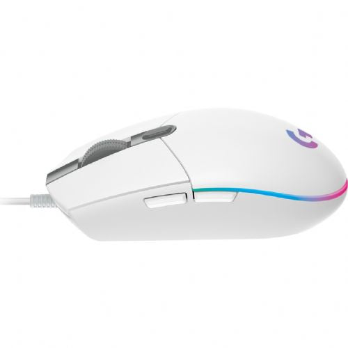 Miška Logitech G102 LIGHTSYNC - BELA - EER