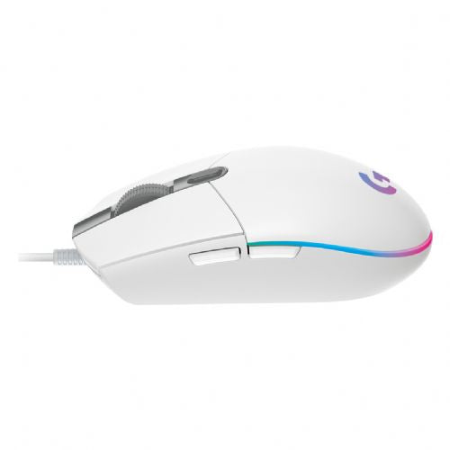 Miška Logitech G102 LIGHTSYNC - BELA - EER