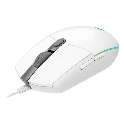 Miška Logitech G102 LIGHTSYNC - BELA - EER