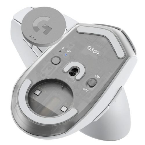 Miška LOGITECH G309 LIGHTSPEED brezžična Bluetooth optična bela