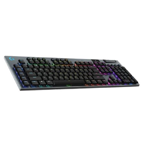 LOGITECH G915 X LIGHTSPEED GL Linear brezžična RGB mehanska gaming slo črna tipkovnica