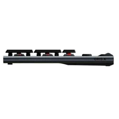 LOGITECH G915 X LIGHTSPEED GL Linear brezžična RGB mehanska gaming slo črna tipkovnica