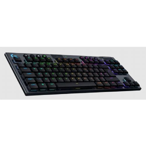 LOGITECH G915 X LIGHTSPEED TKL Tactile brezžična RGB mehanska gaming slo črna tipkovnica