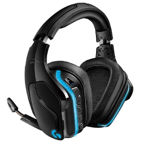 Naglavne igralne slušalke z mikrofonom LOGITECH G935 Wireless 7.1 Surround LightSync RGB