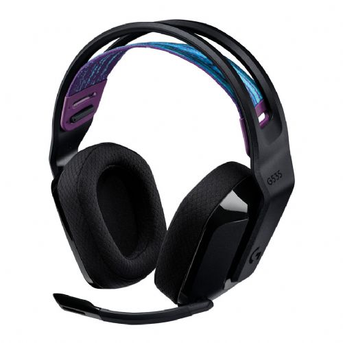 Slušalke LOGITECH G G535 LIGHTSPEED Brezžične igralne slušalke Slušalke polne velikosti LIGHTSPEED brezžične črne Discord Certified