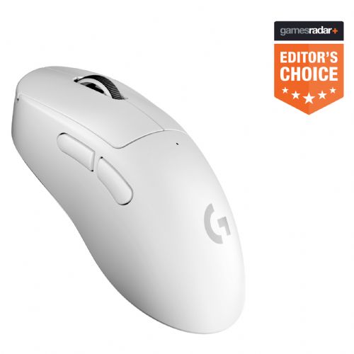 Miška Logitech G PRO X SUPERLIGHT 2 DEX - ergonomska - za desničarje - optična - 5 gumbov - brezžična. Žična - 2,4 GHz. USB - bela
