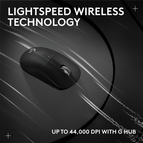 Miška Logitech G PRO X SUPERLIGHT 2 LIGHTSPEED igralna miška - ČRNA - 2,4GHZ - N/A - EER2-933 - 933