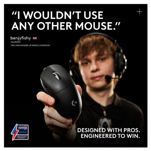 Igralna miška LOGITECH G PRO X SUPERLIGHT 2 LIGHTSPEED - BELA - 2,4 GHz - N/A - EER2-933 - 933